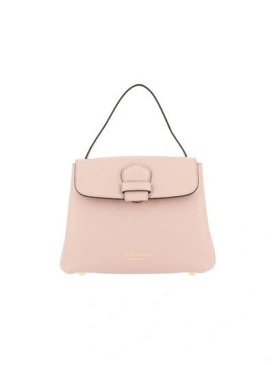 Shop Burberry Handbag Shoulder Bag Women  In Pink