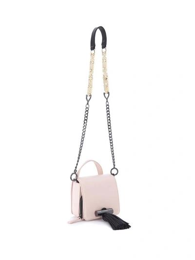 Shop Kenzo Pink Leather Handbag With Maxi Nappa In Rosa