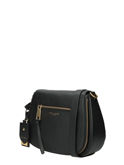 Shop Marc Jacobs Recruit Nomad Saddle Bag In Black
