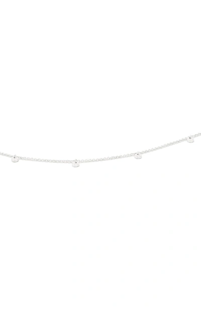 Shop Gorjana Charm Choker Necklace In Silver