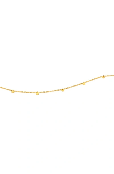 Shop Gorjana Charm Choker Necklace In Gold