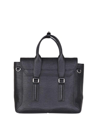 Shop 3.1 Phillip Lim / フィリップ リム Pashli Medium Leather Bag In Nero