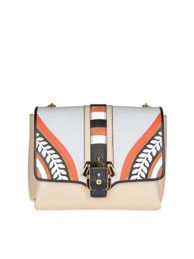 Shop Paula Cademartori Alice Shoulder Bag In Multicolor Leather