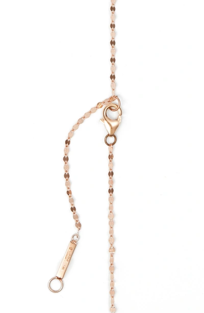 Shop Lana Jewelry Bond Cross Y-necklace In Rose Gold