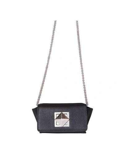 Shop Sonia Rykiel Le Copain Shoulder Bag In Black