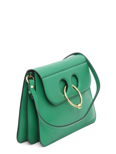 Shop Jw Anderson Medium Pierce Shoulder Bag In Smeraldo