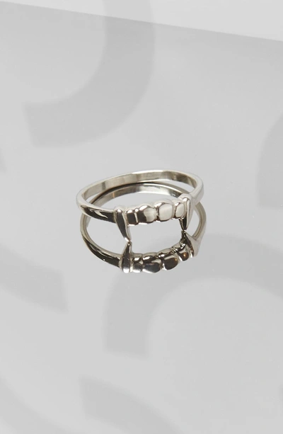 Shop Meadowlark Fang Sterling Silver Stacker Ring