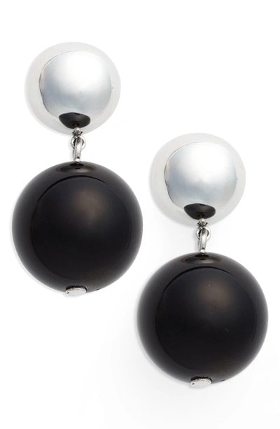 Shop Sophie Buhai Francis Lucite Drop Earrings In Sterling Silver/ Lucite