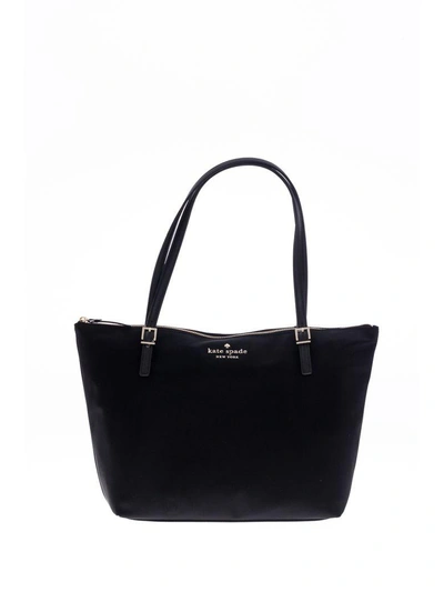 Shop Kate Spade Shopping Bag  In Black