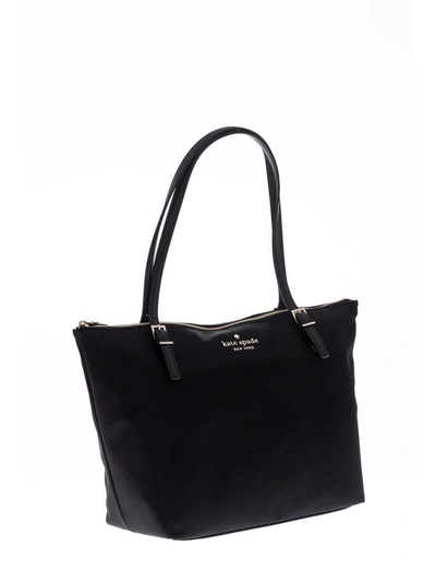 Shop Kate Spade Shopping Bag  In Black
