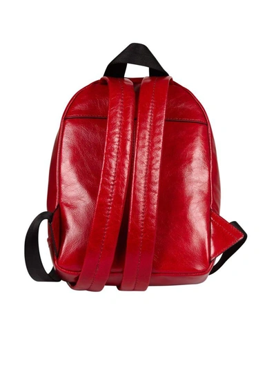 Shop Marc Jacobs Double Zip Backpack In Rosso