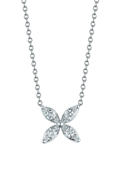 Shop Kwiat 'sunburst' Diamond Pendant Necklace In White Gold