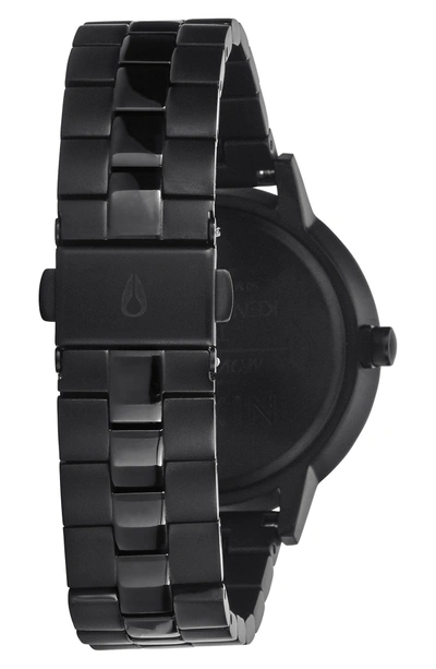Shop Nixon 'the Kensington' Bracelet Watch, 37mm In Black