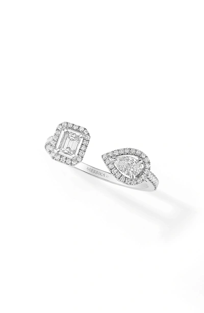 Messika My Twin Diamond Ring In White Gold