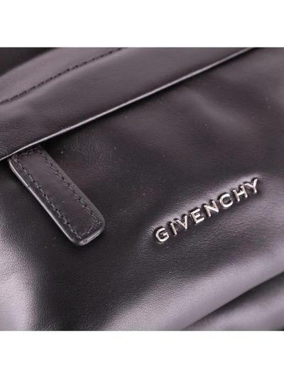 Shop Givenchy Leather Backpack In Black