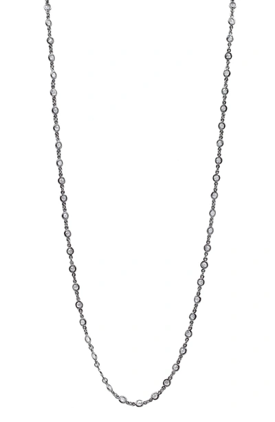 Shop Freida Rothman Signature Radiance Necklace In Black