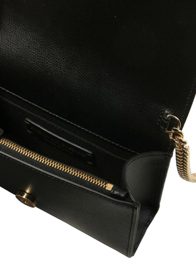 Shop Dsquared2 Leather Crossbody Bag In Nero