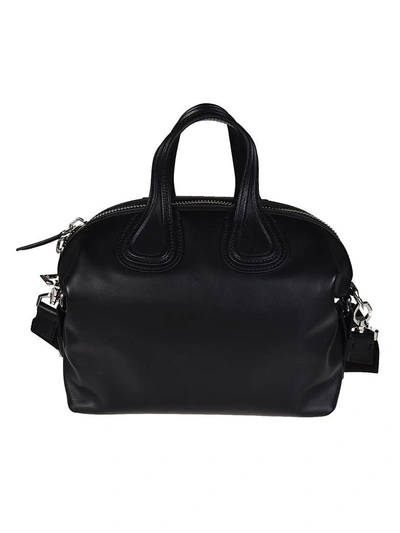 Shop Givenchy Nightingale Shoulder Bag In Nero