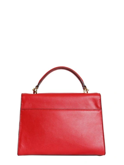 Shop Michael Michael Kors Sloan Medium Messenger Bag In Rosso