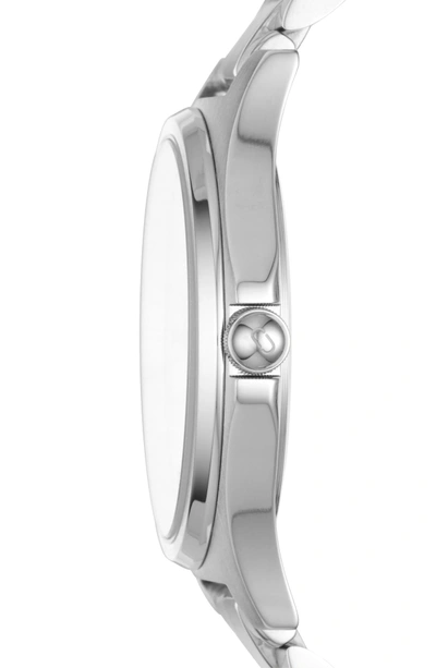 Shop Marc Jacobs Henry Bracelet Watch, 39mm In Silver