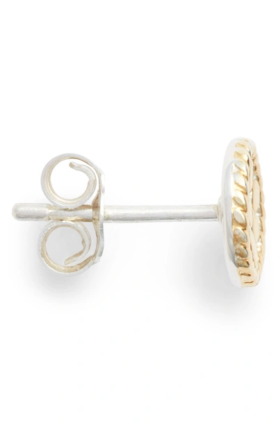 Shop Anna Beck 'gili' Mini Disc Stud Earrings In Gold/ Silver