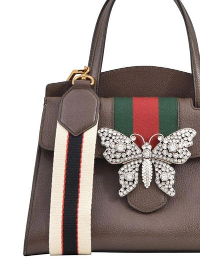 Shop Gucci Totem Bag In Brown