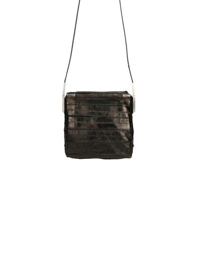 Shop Rick Owens Flap Adri Bag In Black