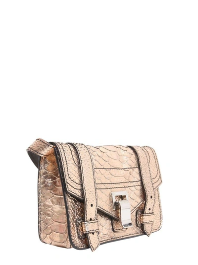 Shop Proenza Schouler Ps1 Mini Crossbody Bag In Brown