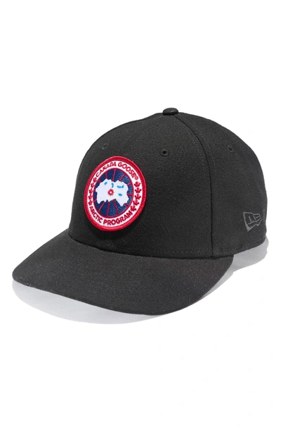 Shop Canada Goose Core Baseball Cap In Black