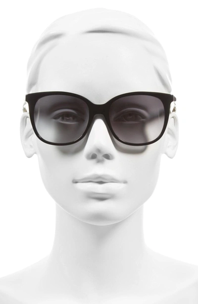 Shop Kate Spade Julieanna 54mm Sunglasses - Black/ Gold
