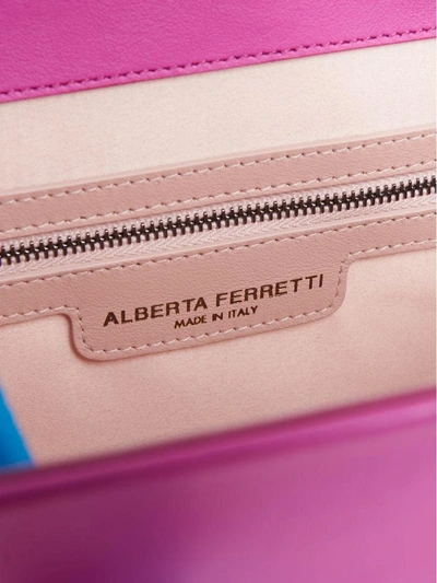 Shop Alberta Ferretti Bag In Purple