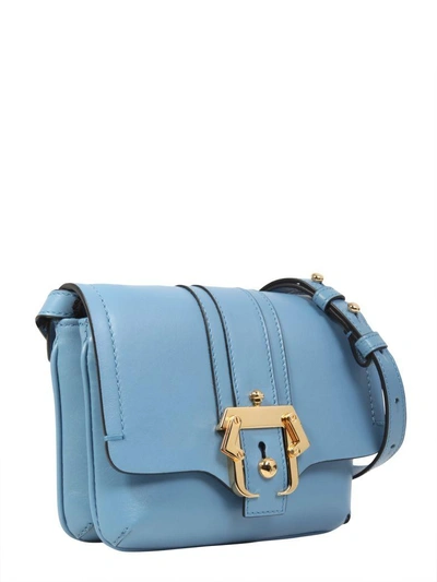 Shop Paula Cademartori Gigi Small Crossbody Bag In Azzurro