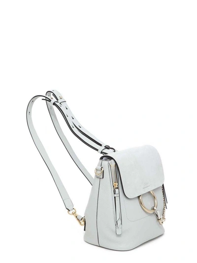 Shop Chloé Faye Backpack In Airy Grey