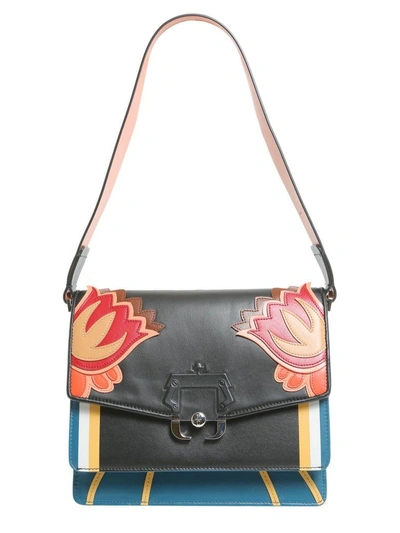 Shop Paula Cademartori Twiggy Shoulder Bag In Multicolor