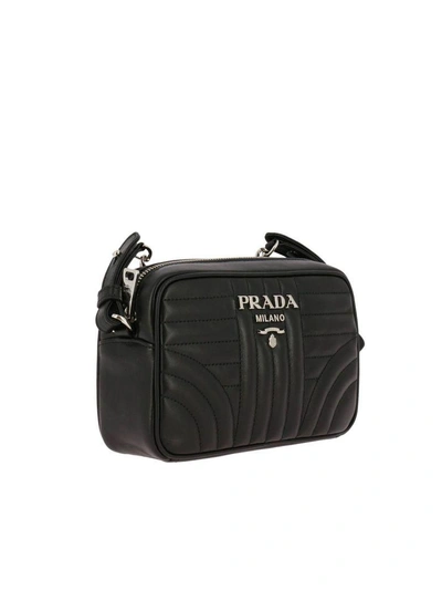 Shop Prada Mini Bag Shoulder Bag Women  In Black