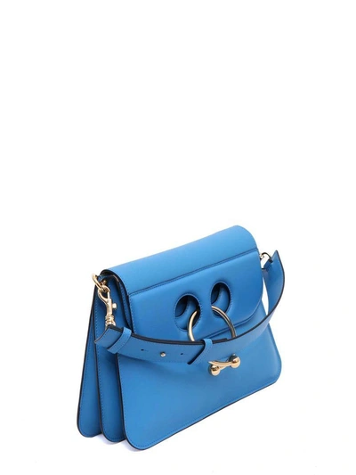 Shop Jw Anderson J.w. Anderson Medium Pierce Bag In Cerulean Blue