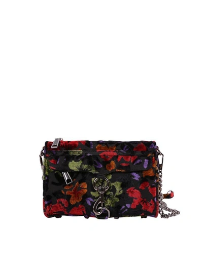 Shop Rebecca Minkoff Velvet Mini Mac" Bag" In Multicolor