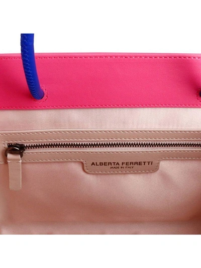 Shop Alberta Ferretti Handbag Shoulder Bag Women  In Fuchsia