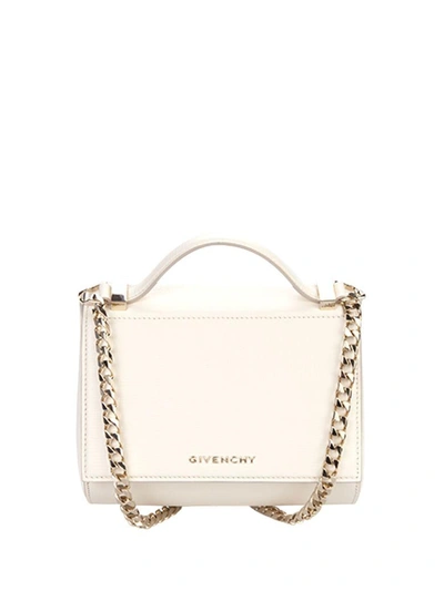 Shop Givenchy Shoulder Bag In Bianco