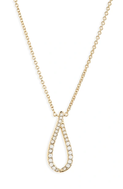 Shop Nadri Citron Pendant Necklace In Gold