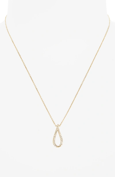 Shop Nadri Citron Pendant Necklace In Gold