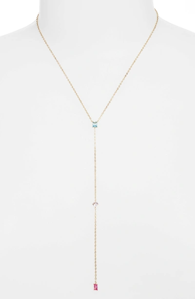 Shop Nadri Tier Pendant Necklace In Gold