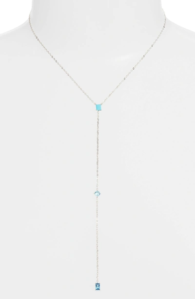 Shop Nadri Tier Pendant Necklace In Silver