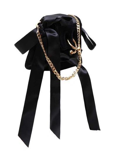 Shop Jw Anderson Mini Pierce Shoulder Bag In Black