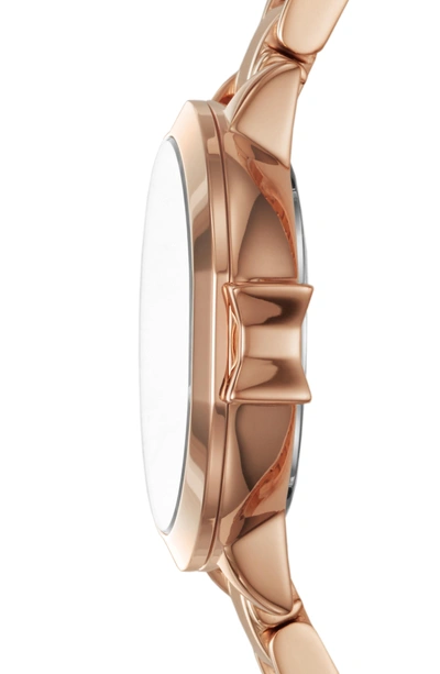 Shop Kate Spade Park Row Bracelet Watch, 24mm In Rose Gold/ Mop/ Rose Gold