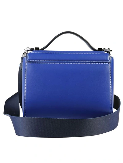 Shop Givenchy Pandora Box Shoulder Bag In Moroccan Blue