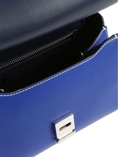 Shop Givenchy Pandora Box Shoulder Bag In Moroccan Blue