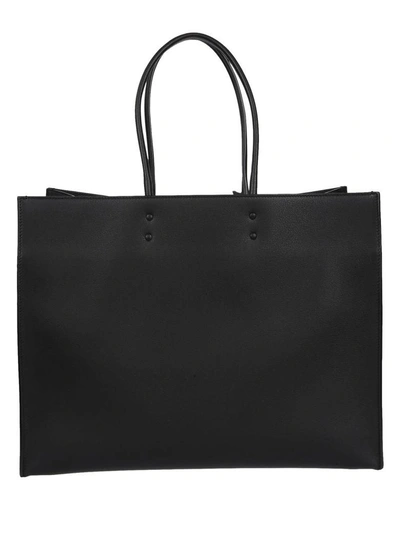 Shop Balenciaga Papier Blackout Tote In Noir