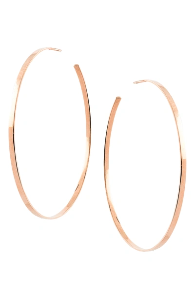 Shop Lana Jewelry Sunrise Hoop Earrings In Rose Gold