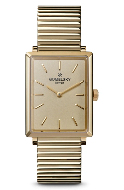 Shop Gomelsky The Shirley Fromer Bracelet Watch, 32mm X 25mm In Gold